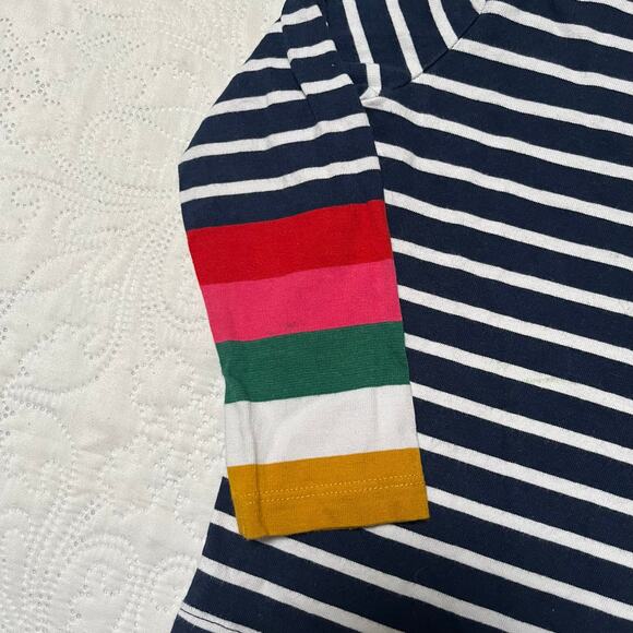 Mini Boden Striped Breton Top Size 2/3 - Picture 5 of 6